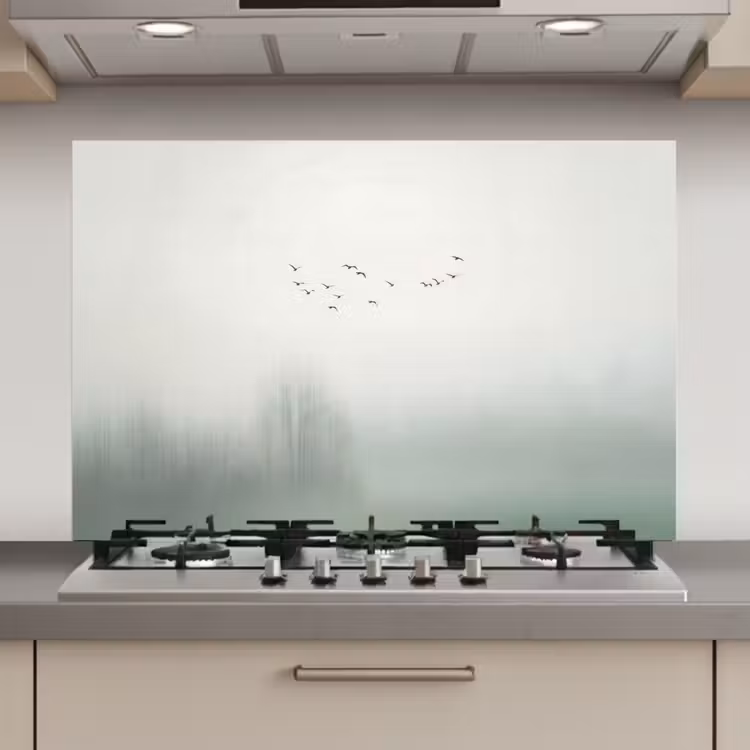 Vogel - Vlucht - Natuur - Minimalistisch keuken achterwand spatscherm klein -3d_website