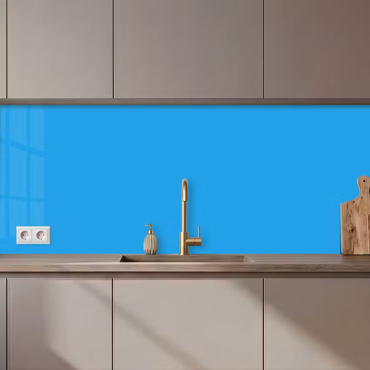 Blauw - Licht - Kleuren keuken achterwand 2 middel 871 zz_3dshopping