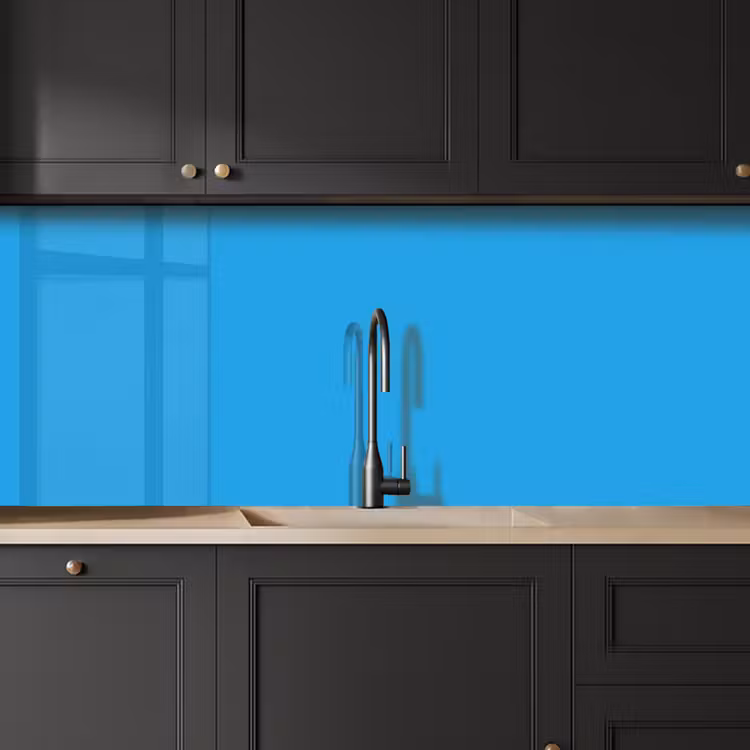 Blauw - Licht - Kleuren keuken achterwand 2 middel 871 -sfeer1