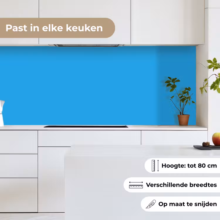 Blauw - Licht - Kleuren keuken achterwand 2 middel 871 -sfeer4_NL