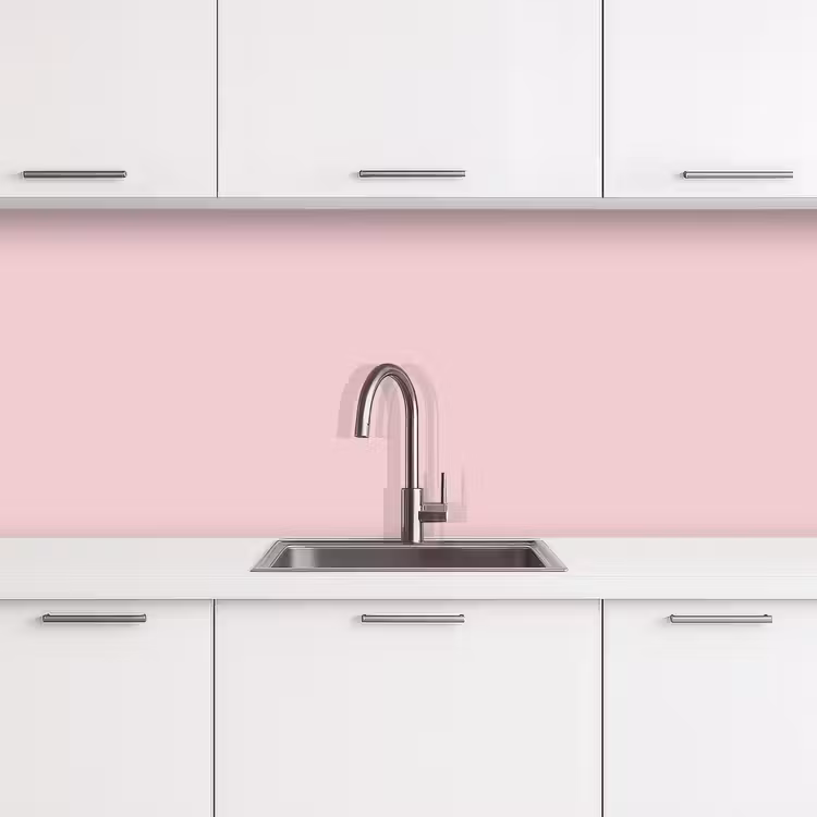 Blush - Pink - Roze keuken achterwand 2 middel 871 -3d
