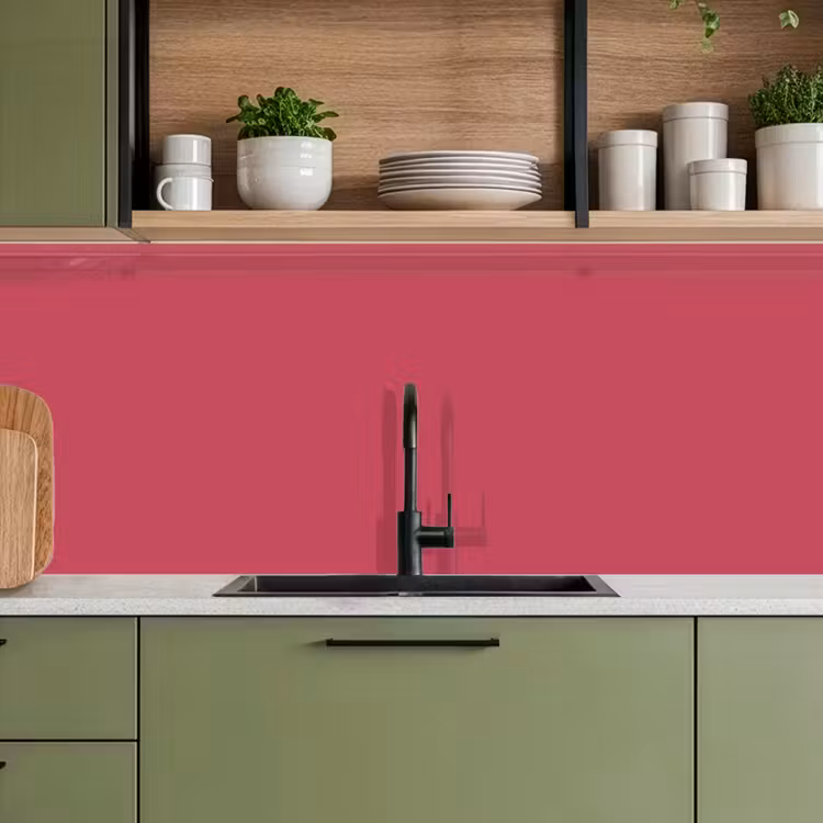 Bold - Berry - Rood keuken achterwand 2 middel 871 -sfeer3