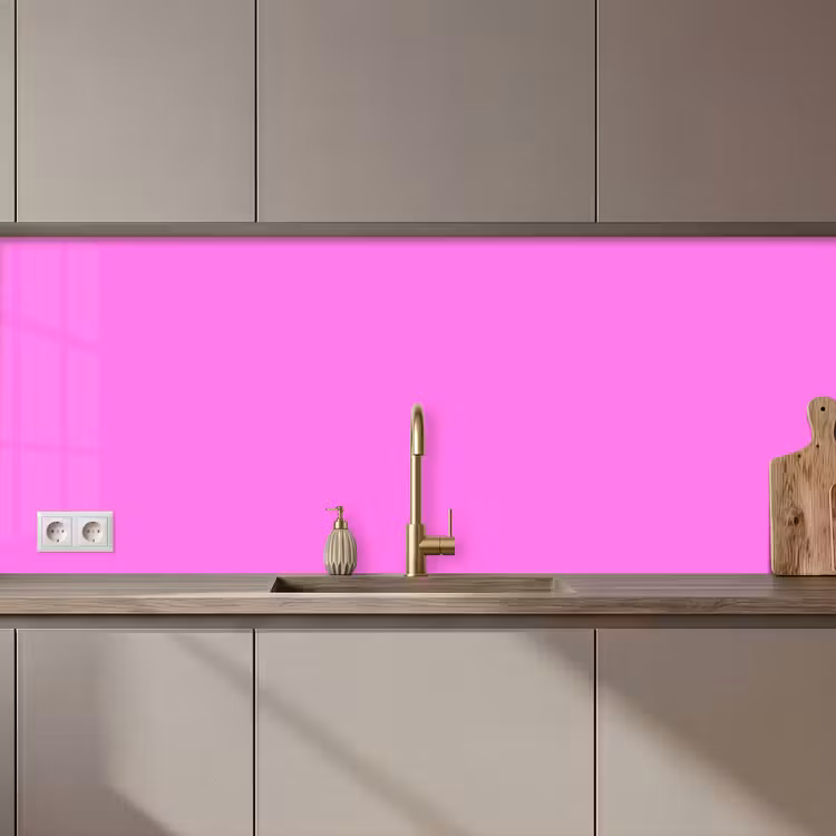 Bright - Orchid - Roze keuken achterwand 2 middel 871 zz_3dshopping