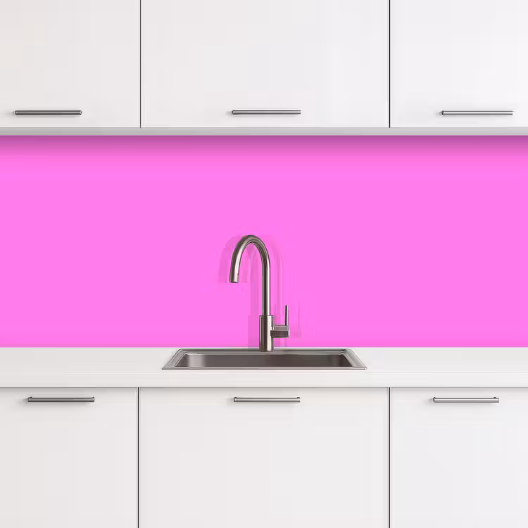 Bright - Orchid - Roze keuken achterwand 2 middel 871 -3d