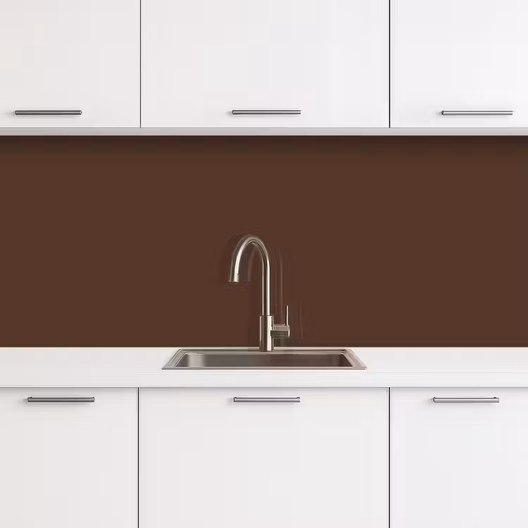 Bruin - Donker - Kleuren keuken achterwand 2 middel 871 -3d