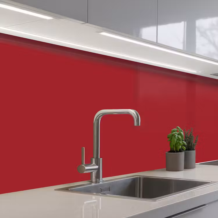 Burgundy - Wine - Rood keuken achterwand 2 middel 871 -3d_schuin