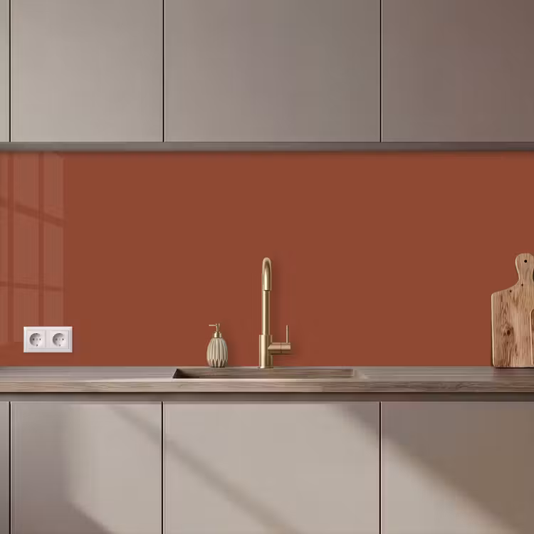 Burnt - Mahogany - Terracotta keuken achterwand 2 middel 871 zz_3dshopping