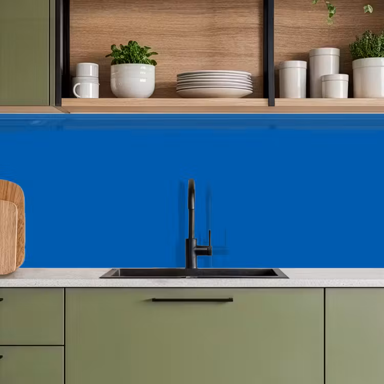 Classic - Azure - Blauw keuken achterwand 2 middel 871 -sfeer3