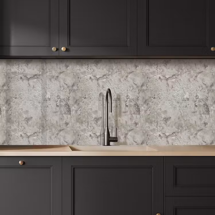 Beton - Grijs - Muur keuken achterwand 2 middel 871 -sfeer1
