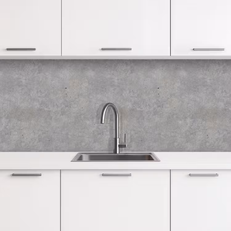 Beton - Patronen - Industrieel keuken achterwand 2 middel 871 -3d