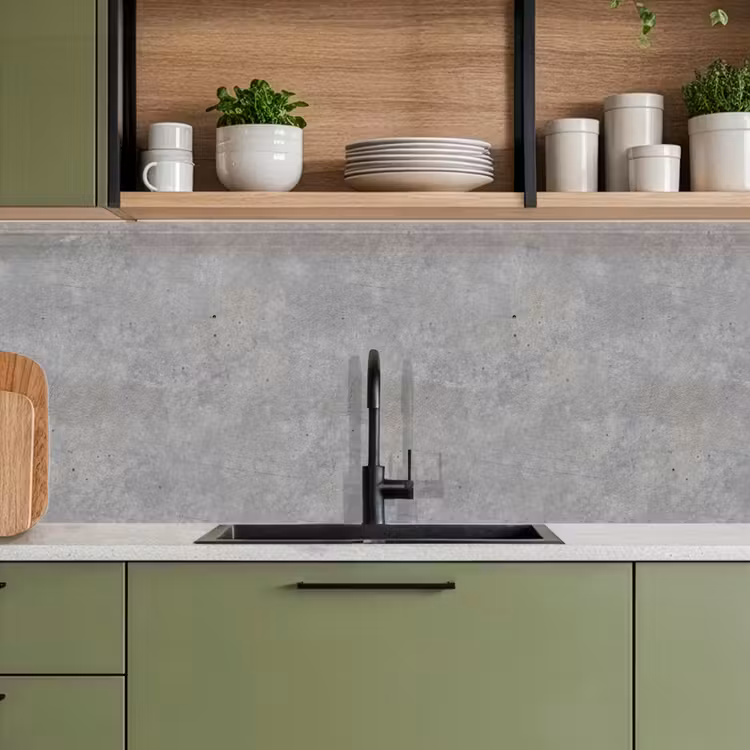 Beton - Patronen - Industrieel keuken achterwand 2 middel 871 -sfeer3