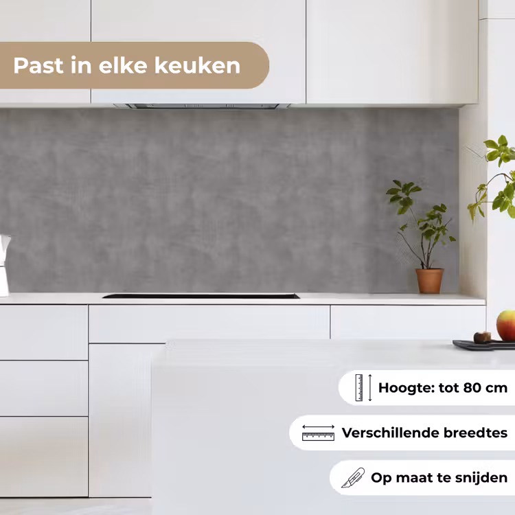 Beton - Structuur - Patroon keuken achterwand 2 middel 871 -sfeer4_NL