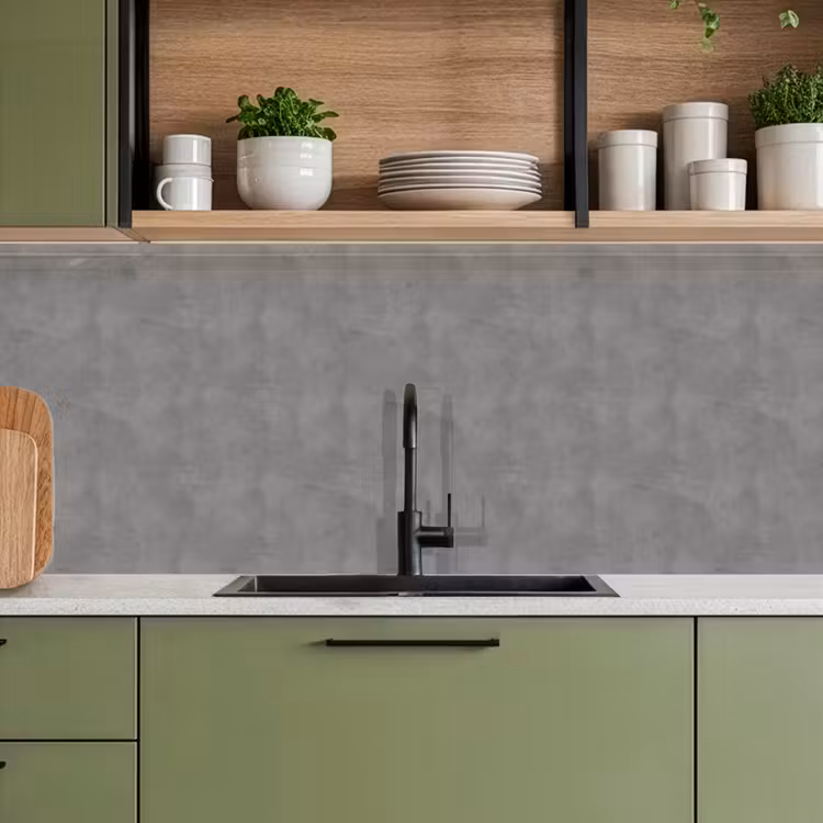 Beton - Structuur - Patroon keuken achterwand 2 middel 871 -sfeer3