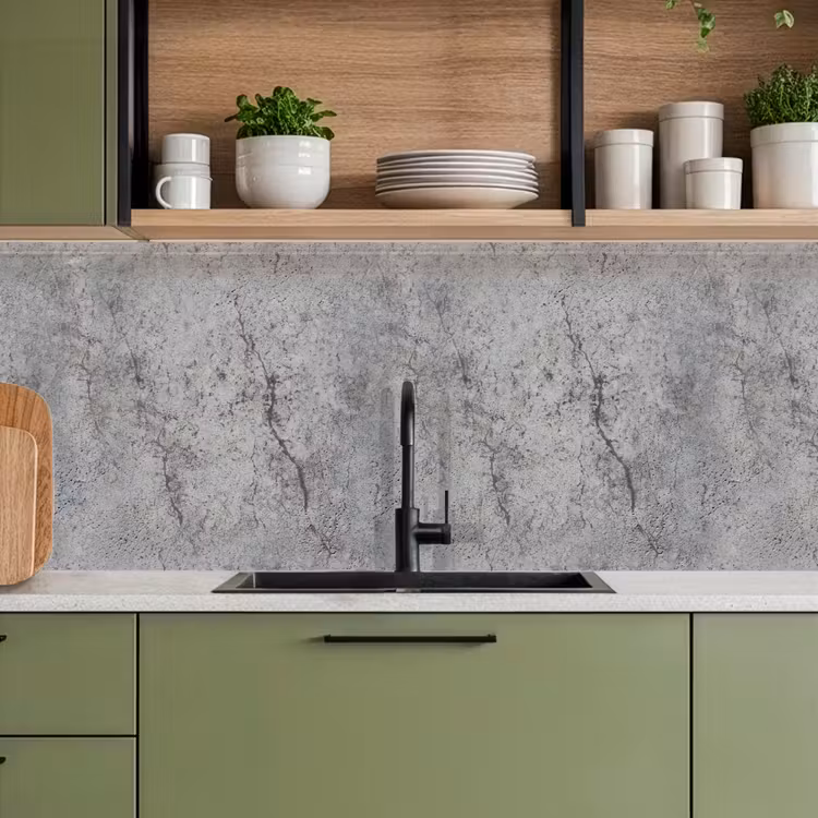Beton - Muur - Industrieel - Patronen keuken achterwand 2 middel 871 -sfeer3
