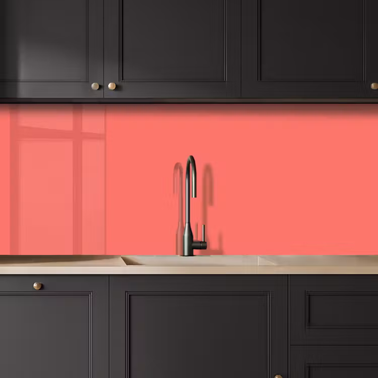 Coral - Punch - Koraal keuken achterwand 2 middel 871 -sfeer1