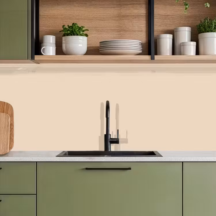 Cream - Nude - Neutraal keuken achterwand 2 middel 871 -sfeer3