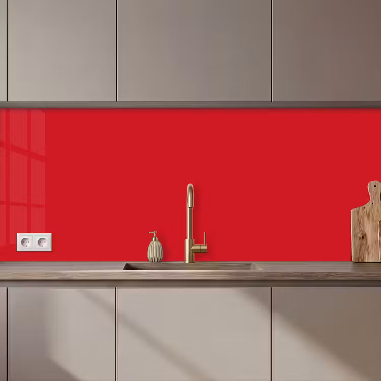 Crimson - Velvet - Rood keuken achterwand 2 middel 871 zz_3dshopping