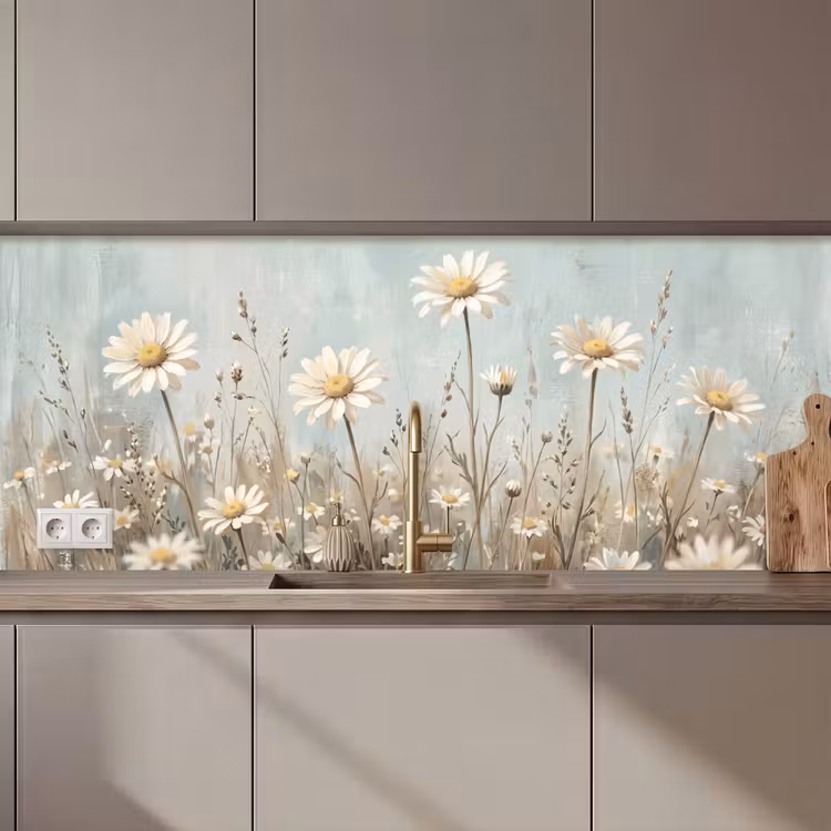 Madelief - Illustratie - Wit keuken achterwand 2 middel zz_3dshopping
