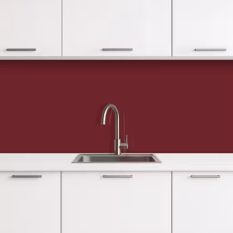 Dark - Garnet - Rood keuken achterwand 2 middel 871 -3d