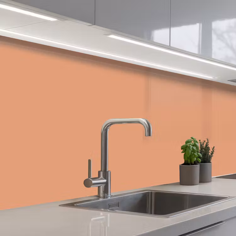 Desert - Coral - Koraal keuken achterwand 2 middel 871 -3d_schuin