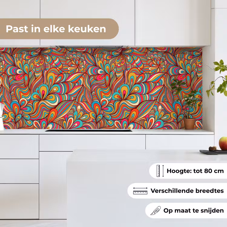 Design - Jaren 70 - Fantasy - Kleur keuken achterwand 2 middel 871 -sfeer4_NL