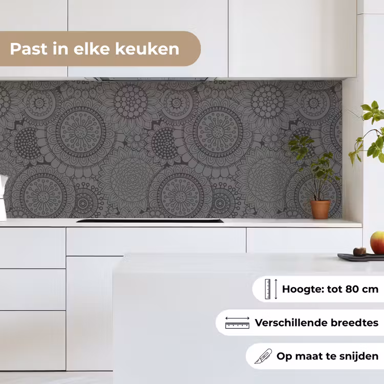 Design - Bohemian - Zonnebloem keuken achterwand 2 middel 871 -sfeer4_NL