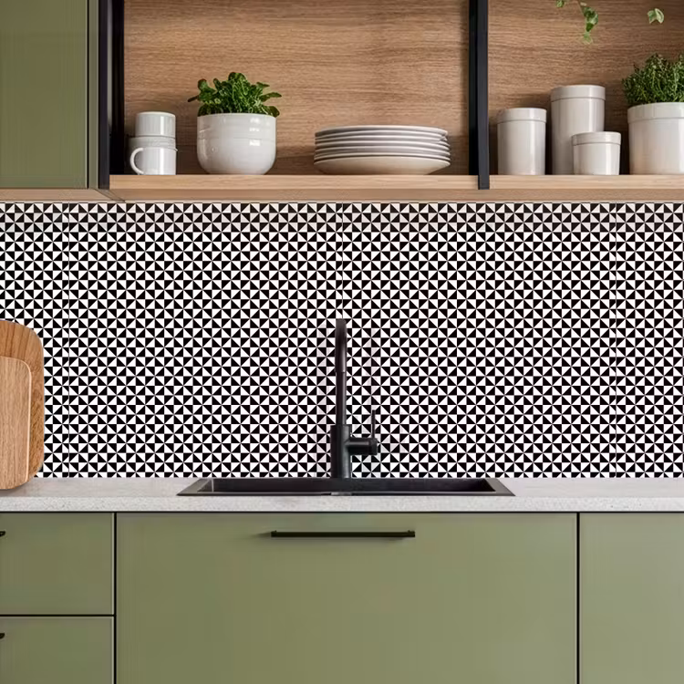 Design - Geometrie - Patroon keuken achterwand 2 middel 871 -sfeer3