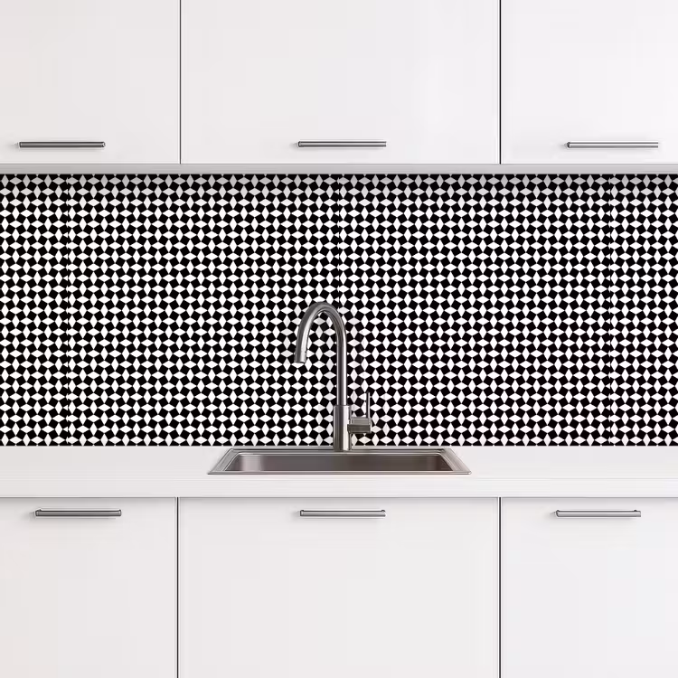 Design - Geometrie - Patroon keuken achterwand 2 middel 871 -3d
