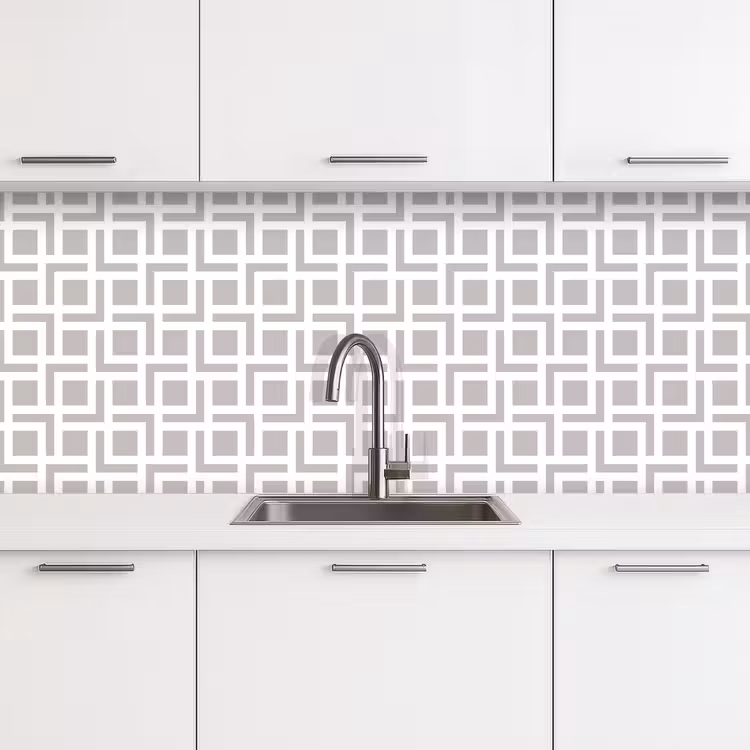 Design - Lijn - Patroon keuken achterwand 2 middel 871 -3d