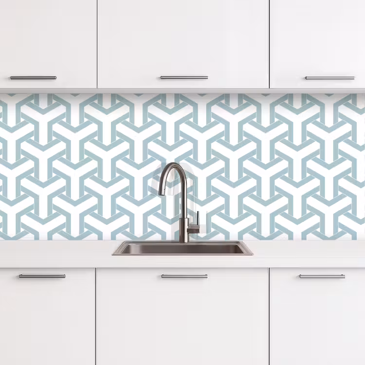 Design - Lijn - Patroon keuken achterwand 2 middel 871 -3d