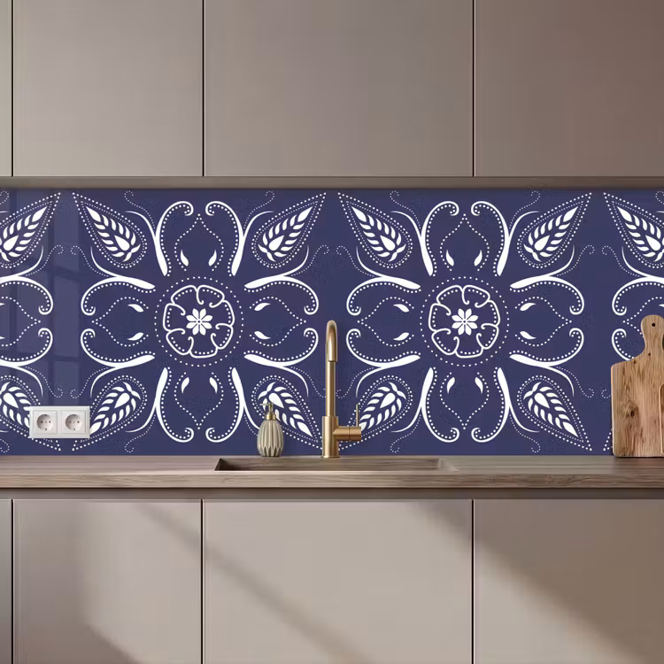 Design - Mandala - Bohemian keuken achterwand 2 middel 871 zz_3dshopping