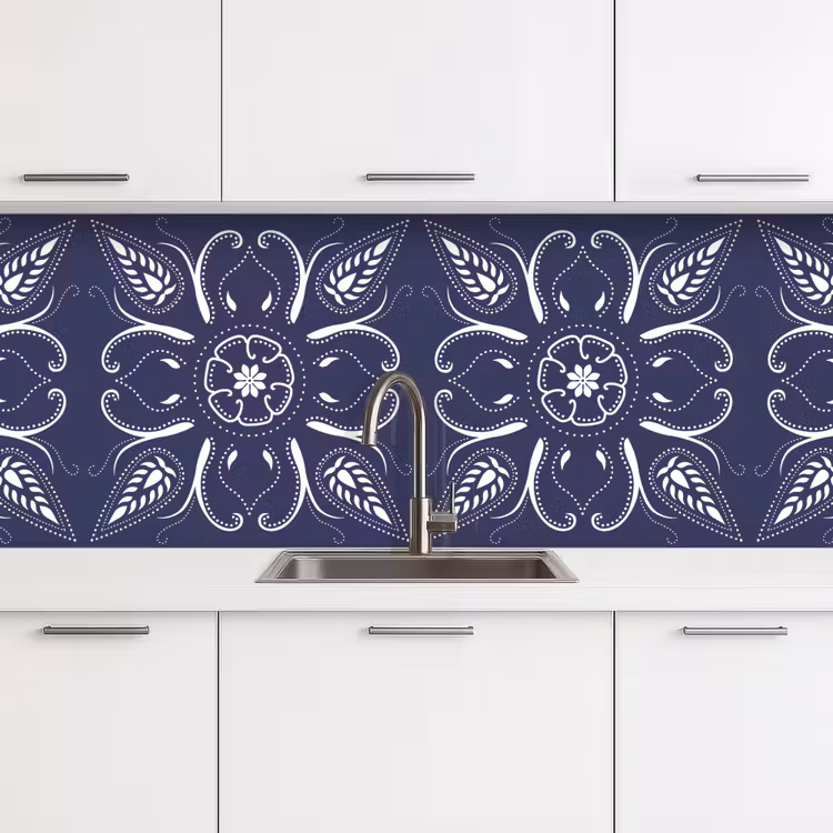 Design - Mandala - Bohemian keuken achterwand 2 middel 871 -3d