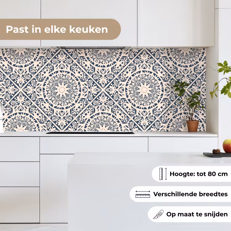 Design - Ornament - Vintage - Retro keuken achterwand 2 middel 871 -sfeer4_NL