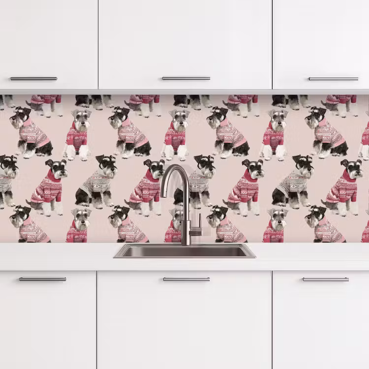 Honden - Truien - Rood keuken achterwand 2 middel 871 -3d