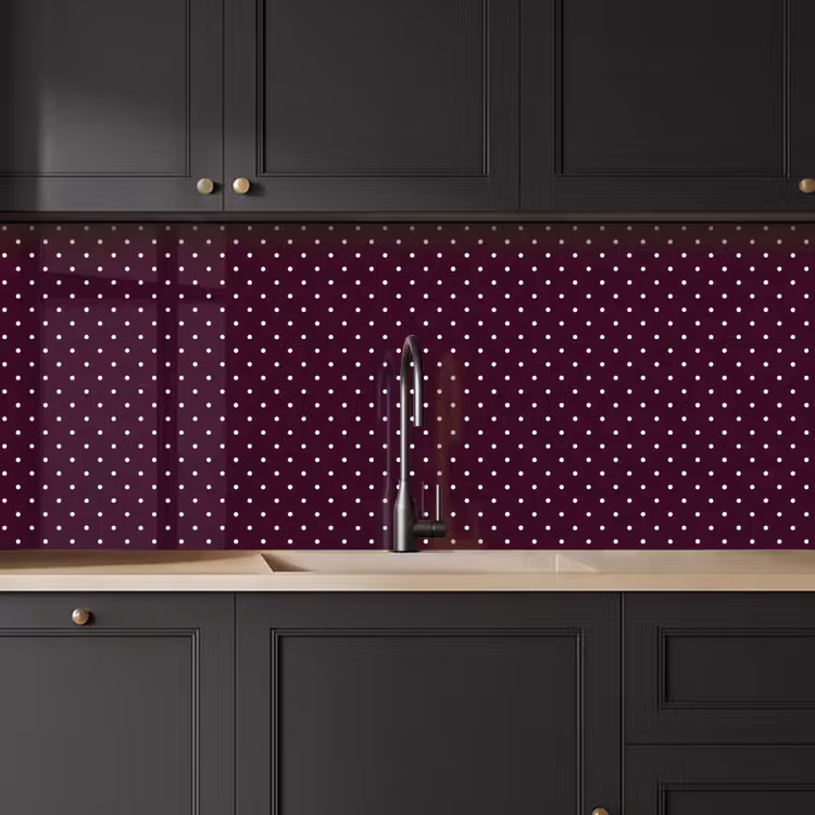 Stippen - Modern - Paars keuken achterwand 2 middel 871 -sfeer1