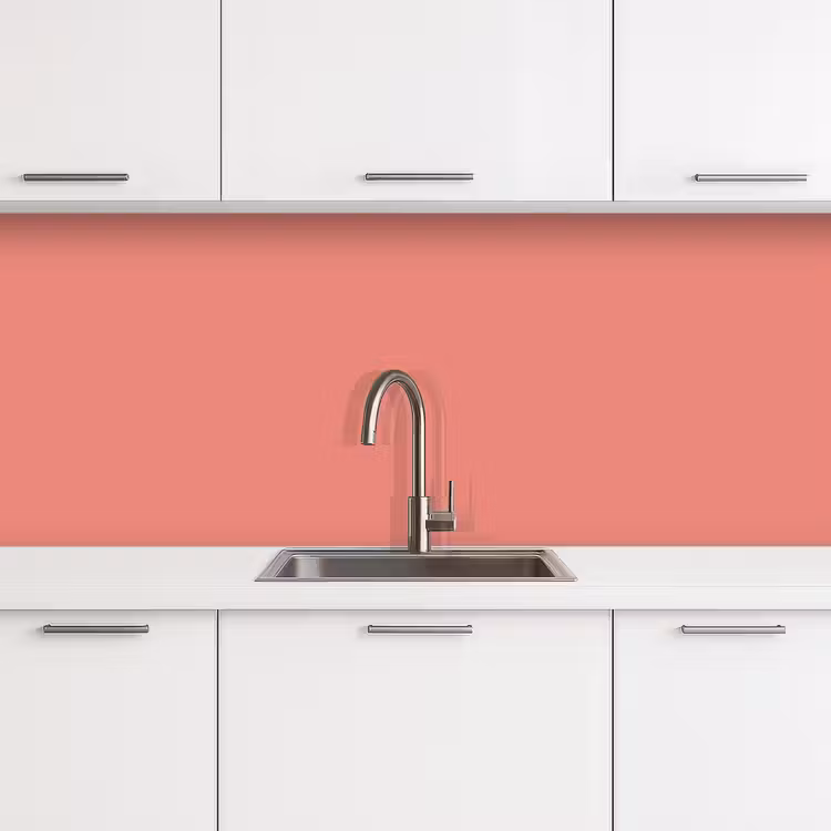 Dusty - Peach - Koraal keuken achterwand 2 middel 871 -3d