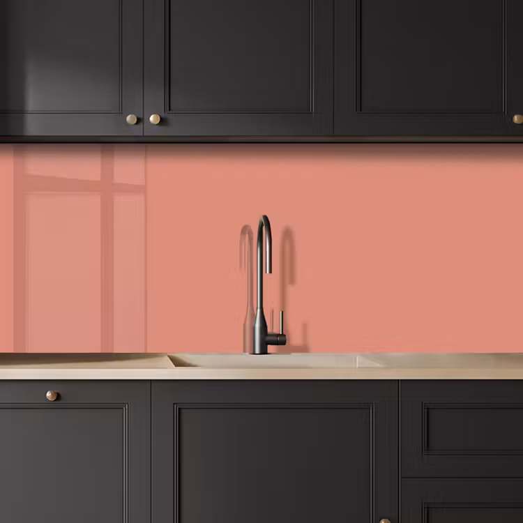Earthy - Rose - Koraal keuken achterwand 2 middel 871 -sfeer1