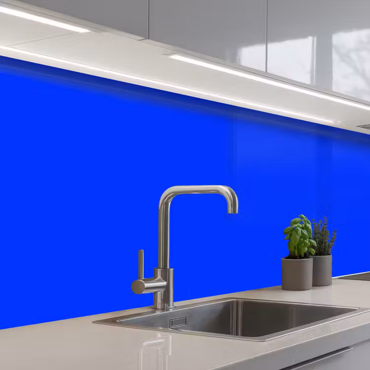 Electric - Blue - Blauw keuken achterwand 2 middel 871 -3d_schuin