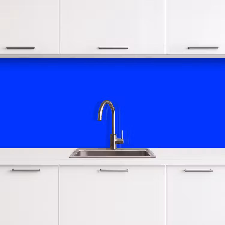 Electric - Blue - Blauw keuken achterwand 2 middel 871 -3d