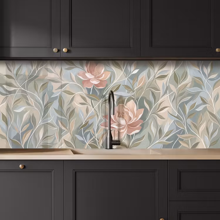 Elegant - Romantiek - Roze keuken achterwand 2 middel -sfeer1