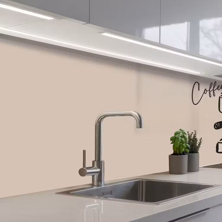 Espressomachine - Beige - Zwart keuken achterwand 2 middel -3d_schuin