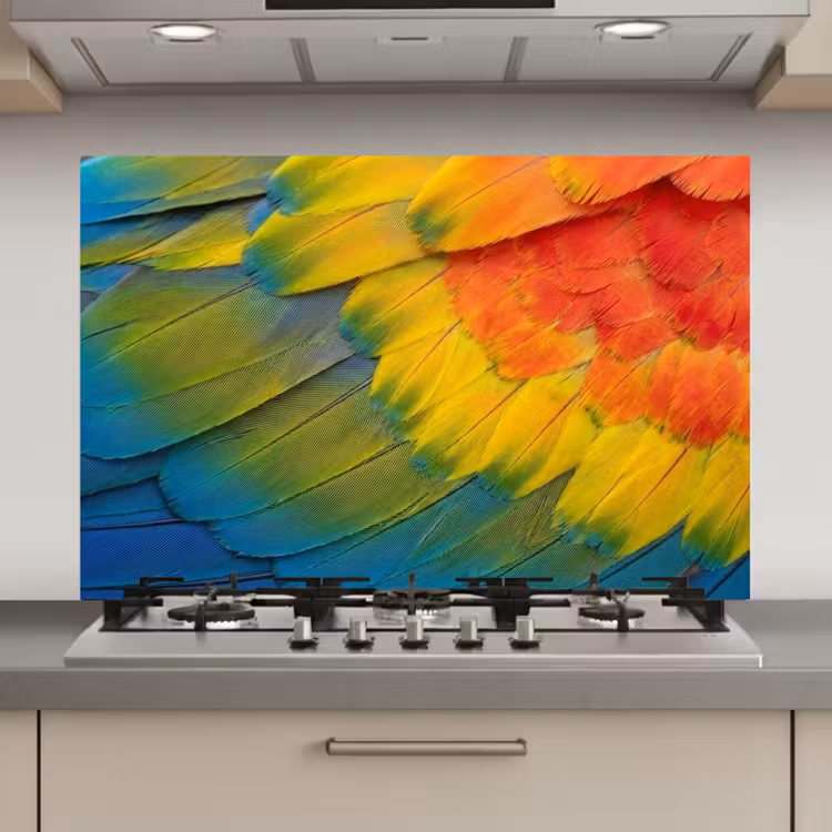Veren - Ara - Kleurrijk keuken achterwand 2 middel zz_3dshopping