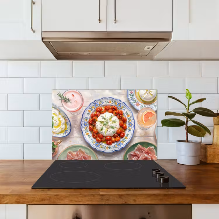 Eten - Tafel - Divers - Modern keuken achterwand spatscherm klein -sfeer2