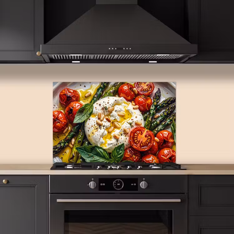 Eten - Groenten - Kaas - Modern - Vers keuken achterwand spatscherm klein -sfeer1