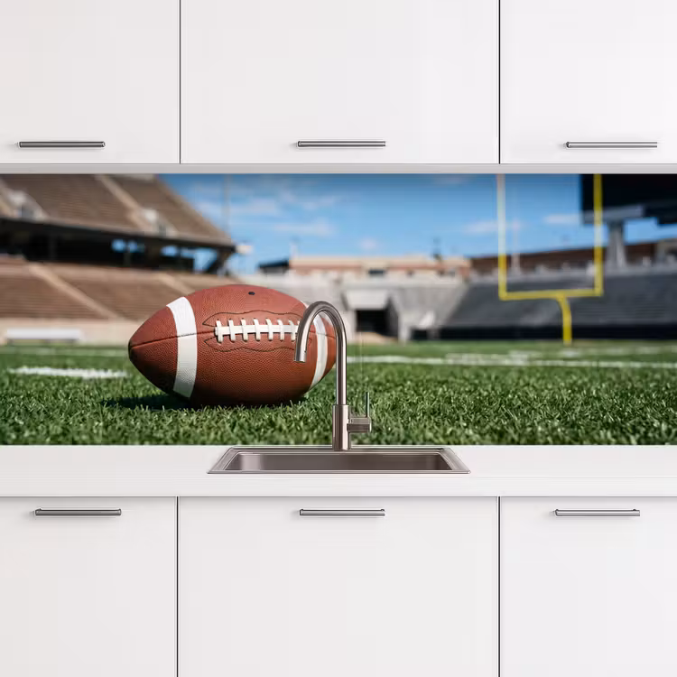 Football - Veld - Stadion - Sport keuken achterwand 2 middel -3d