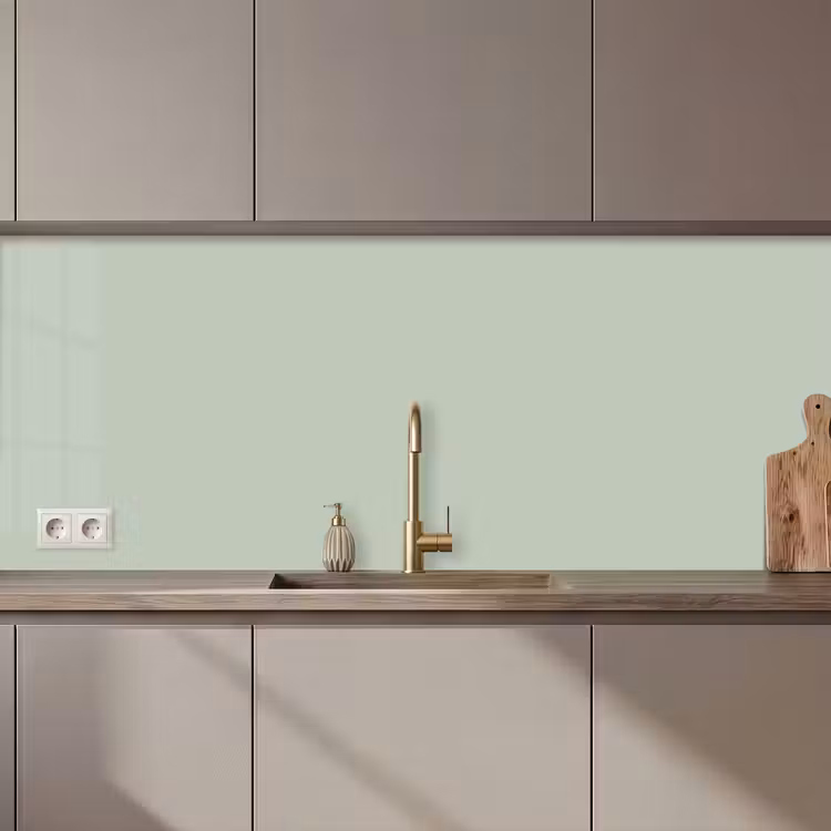 Frosted - Mint - Groen keuken achterwand 2 middel 871 zz_3dshopping