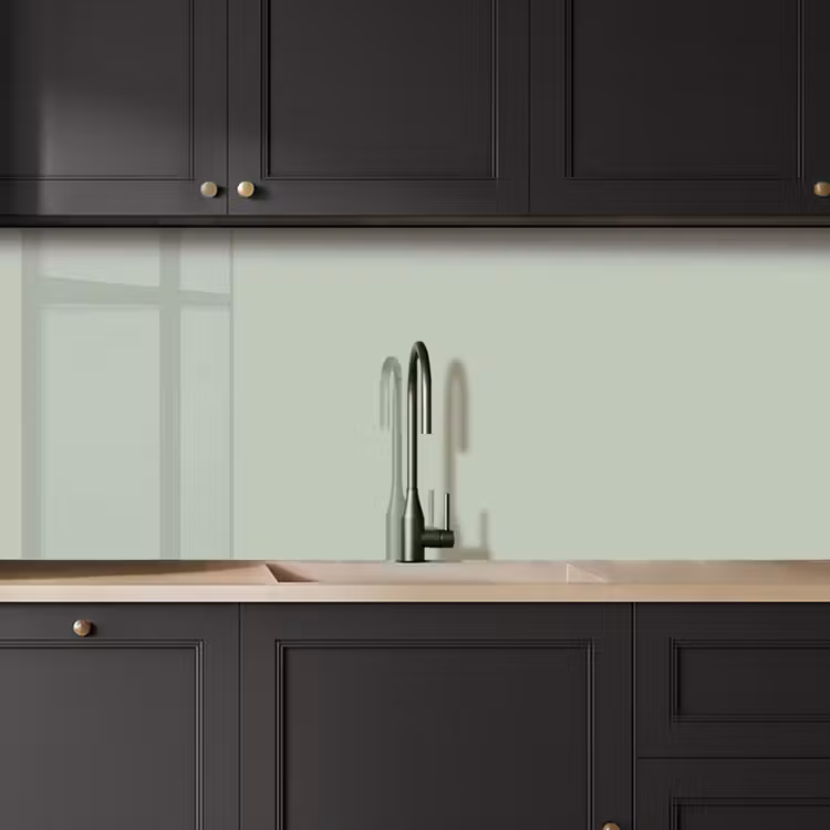 Frosted - Mint - Groen keuken achterwand 2 middel 871 -sfeer1