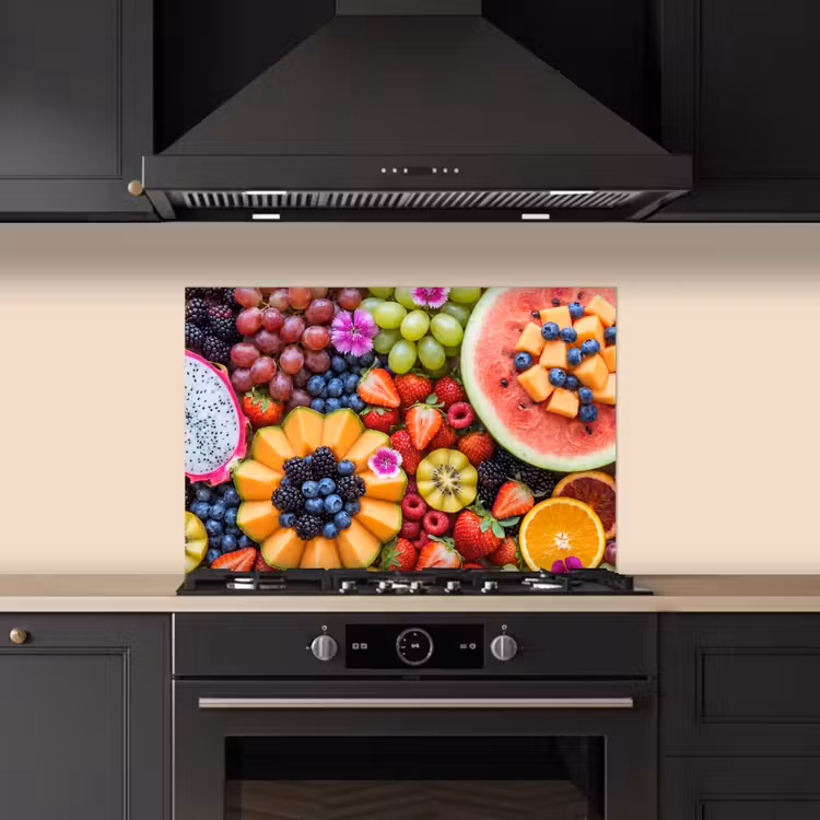 Fruit - Vers - Variatie - Eten - Kleurrijk keuken achterwand spatscherm klein -sfeer1
