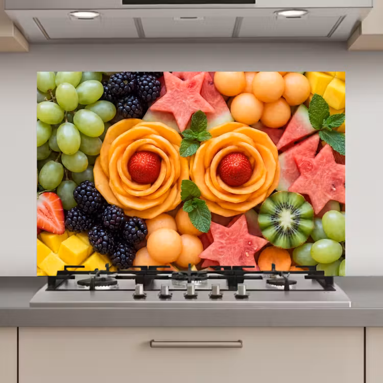 Fruit - Variatie - Kleurrijk - Vers - Eten keuken achterwand spatscherm klein -3d_website