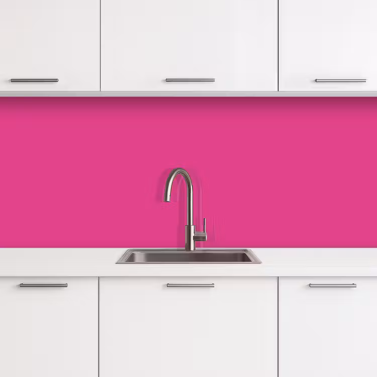 Fuchsia - Neon - Kleuren keuken achterwand 2 middel 871 -3d
